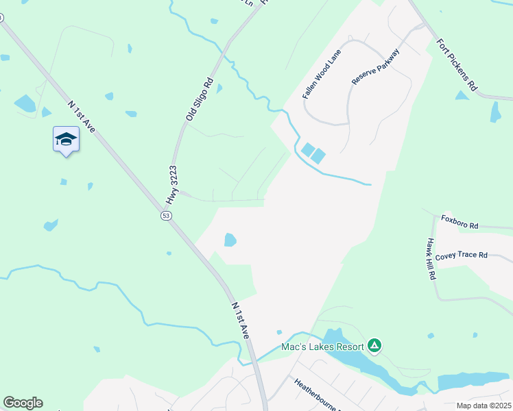 map of restaurants, bars, coffee shops, grocery stores, and more near 1103 Hickory Switch Road in La Grange