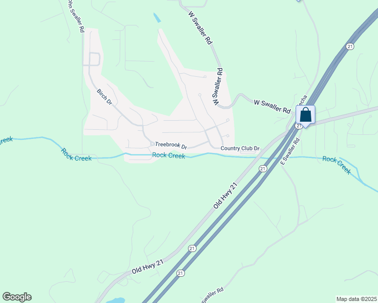 map of restaurants, bars, coffee shops, grocery stores, and more near 3832 Treebrook Drive in Imperial