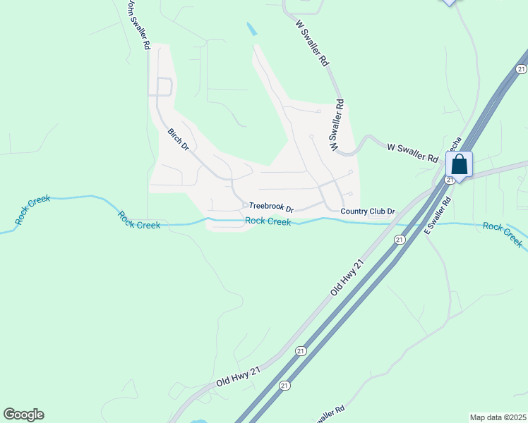 map of restaurants, bars, coffee shops, grocery stores, and more near 3866 Treebrook Drive in Imperial