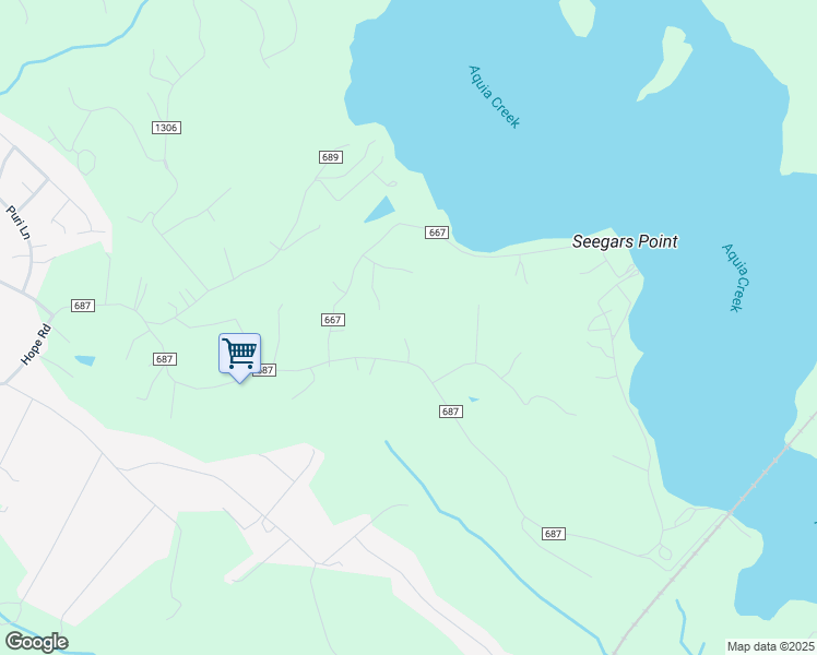 map of restaurants, bars, coffee shops, grocery stores, and more near 3 Bowling Court in Stafford