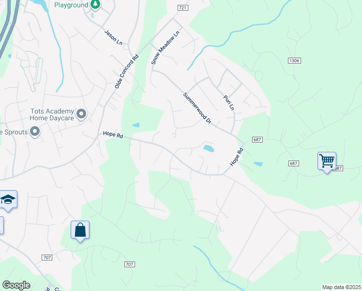 map of restaurants, bars, coffee shops, grocery stores, and more near 15 Wiltshire Drive in Stafford