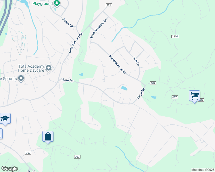 map of restaurants, bars, coffee shops, grocery stores, and more near 15 Wiltshire Drive in Stafford
