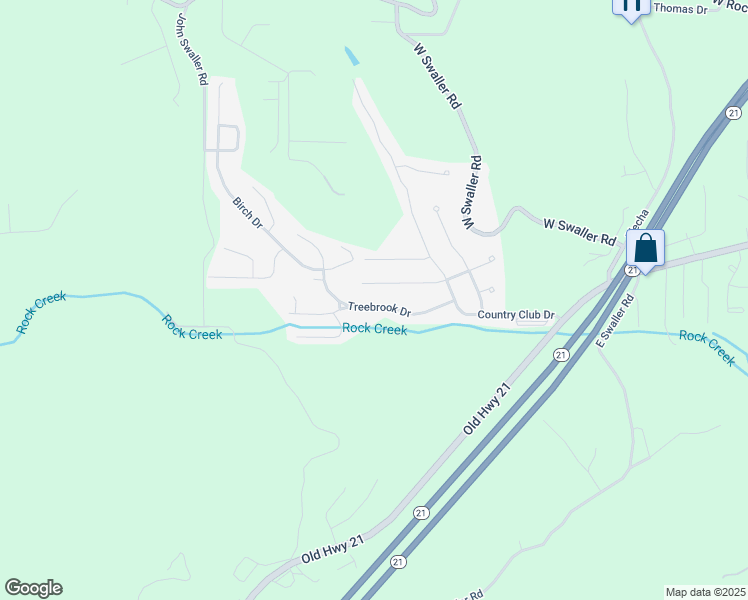 map of restaurants, bars, coffee shops, grocery stores, and more near 3873 Treebrook Drive in Imperial