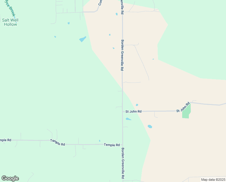 map of restaurants, bars, coffee shops, grocery stores, and more near 22905 Borden Greenville Road in Borden