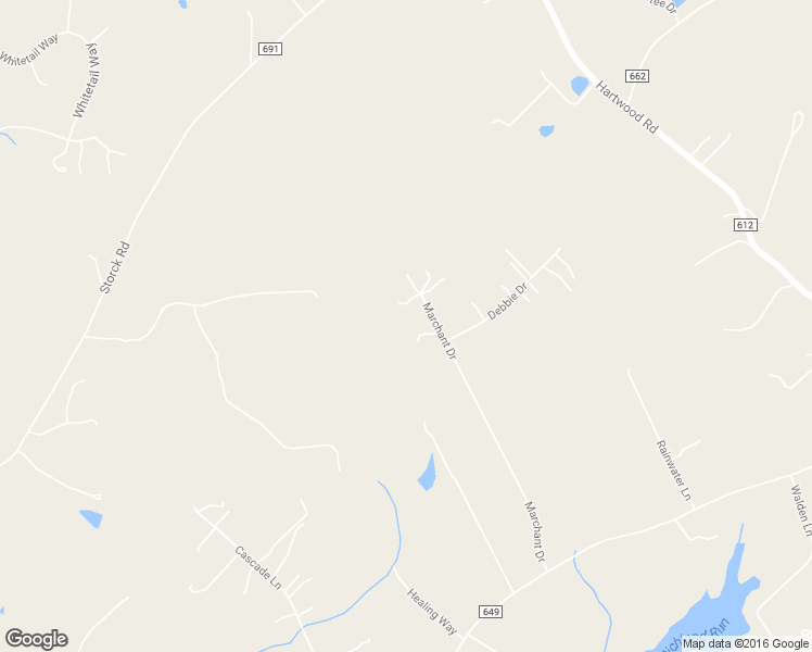 map of restaurants, bars, coffee shops, grocery stores, and more near 159 Marchant Drive in Fredericksburg