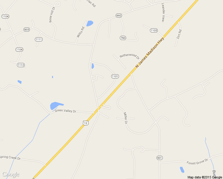 map of restaurants, bars, coffee shops, grocery stores, and more near 20077 Williams Drive in Culpeper