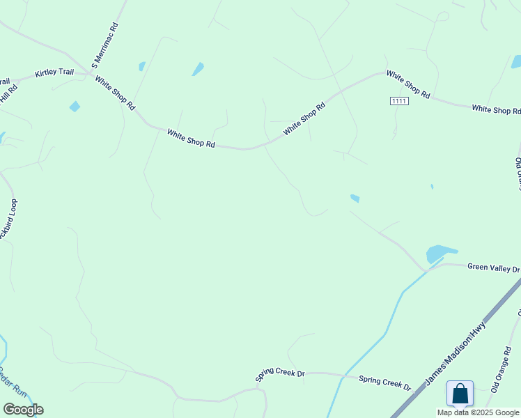 map of restaurants, bars, coffee shops, grocery stores, and more near 19490 Hickory Drive in Culpeper