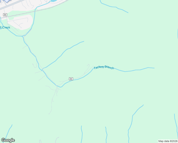 map of restaurants, bars, coffee shops, grocery stores, and more near 1310 Tackett Branch Road in Hurricane