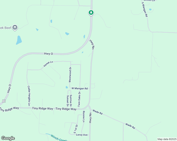 map of restaurants, bars, coffee shops, grocery stores, and more near 3801 Highway Nn in Pacific
