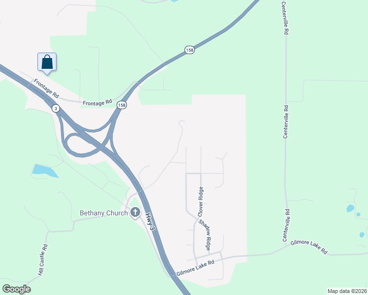 map of restaurants, bars, coffee shops, grocery stores, and more near 1501 Shadow Ridge in Columbia