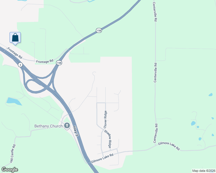 map of restaurants, bars, coffee shops, grocery stores, and more near 1500 Clover Ridge in Columbia