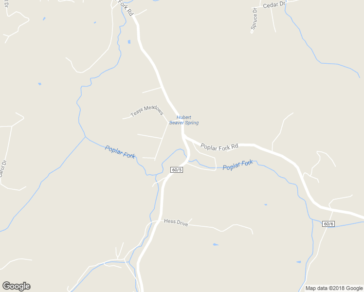 map of restaurants, bars, coffee shops, grocery stores, and more near 55 Fletcher Road in Scott Depot