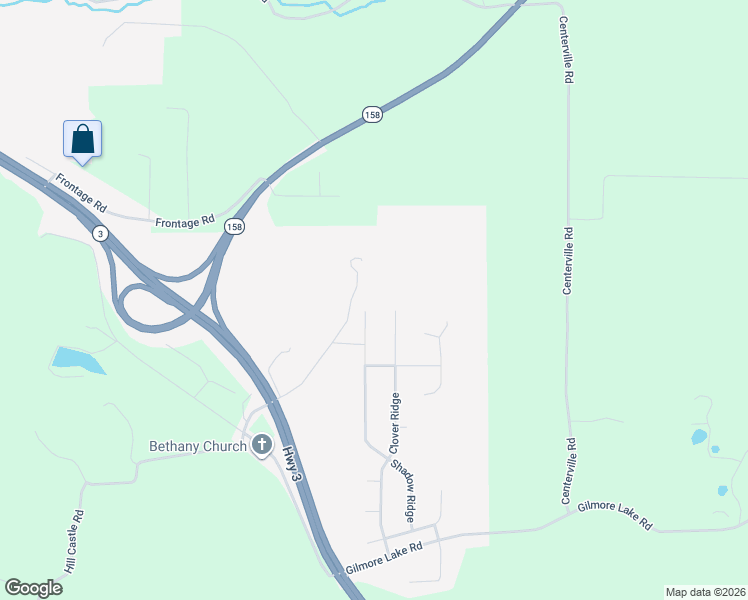 map of restaurants, bars, coffee shops, grocery stores, and more near 1501 Shadow Ridge in Columbia