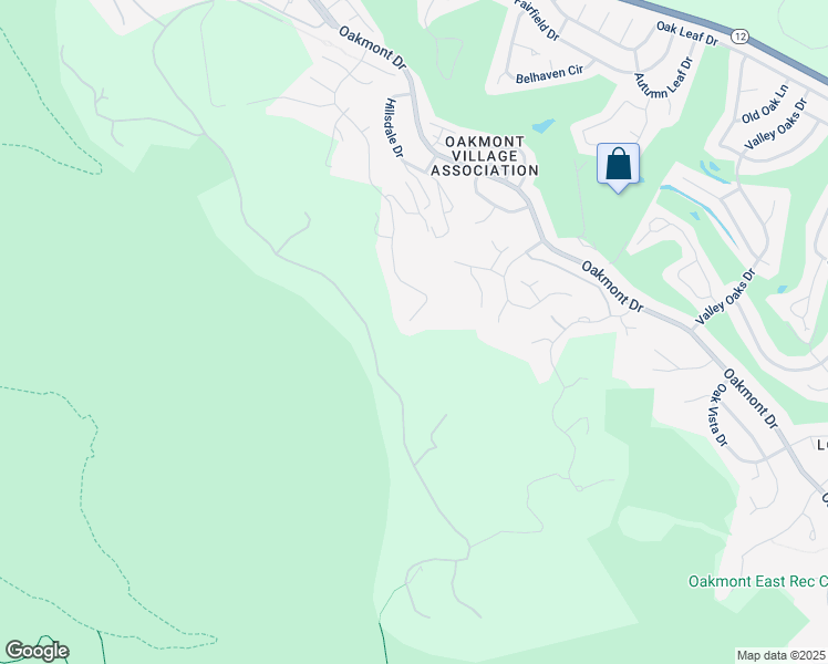 map of restaurants, bars, coffee shops, grocery stores, and more near 950 Wild Oak Drive in Santa Rosa