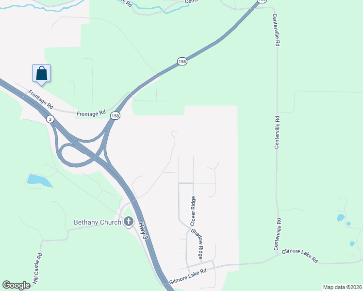 map of restaurants, bars, coffee shops, grocery stores, and more near 1501 Shadow Ridge in Columbia