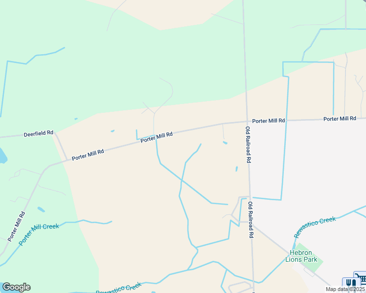 map of restaurants, bars, coffee shops, grocery stores, and more near 26213 Porter Mill Road in Hebron