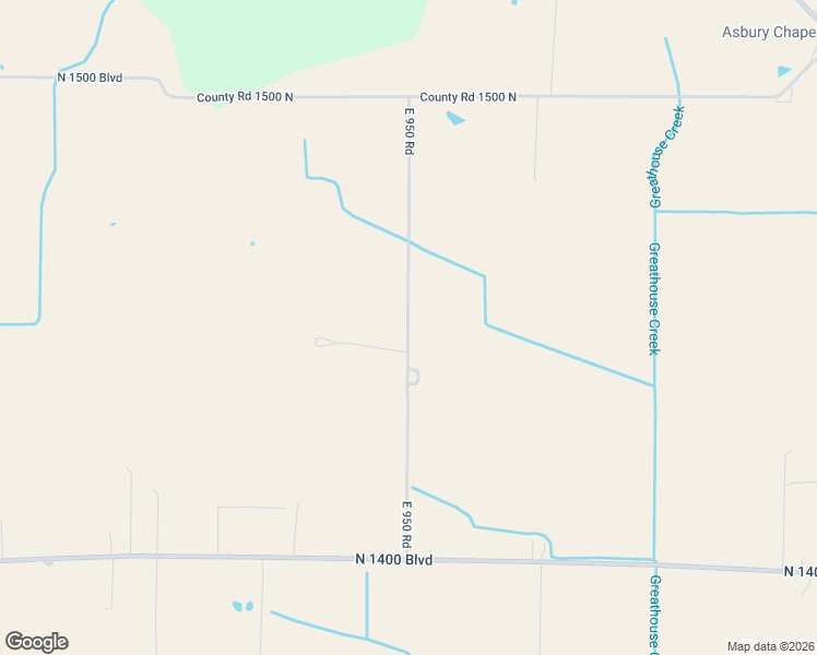 map of restaurants, bars, coffee shops, grocery stores, and more near County Road 950 East in Wabash County