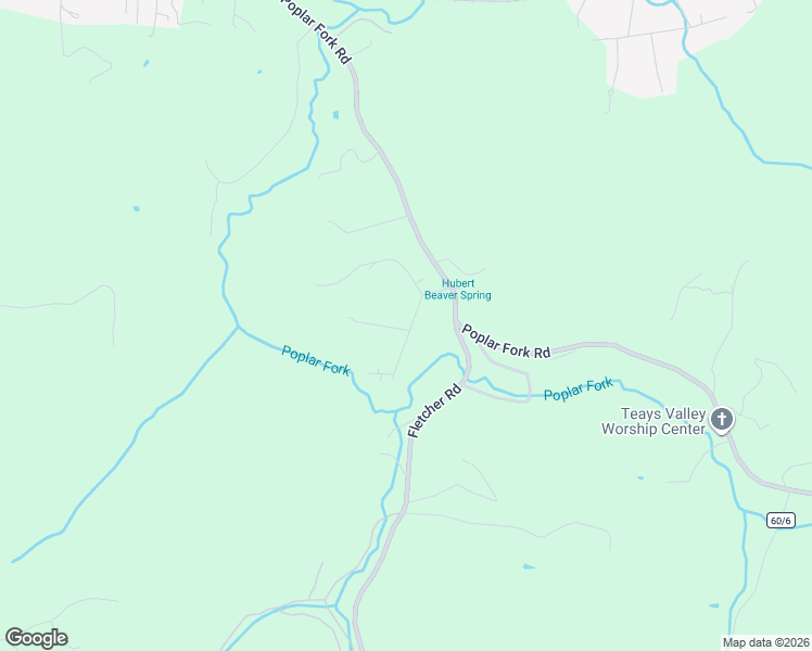 map of restaurants, bars, coffee shops, grocery stores, and more near 306 Teays Meadows in Putnam County