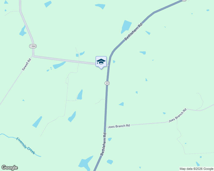 map of restaurants, bars, coffee shops, grocery stores, and more near Bethlehem Road in Bethlehem