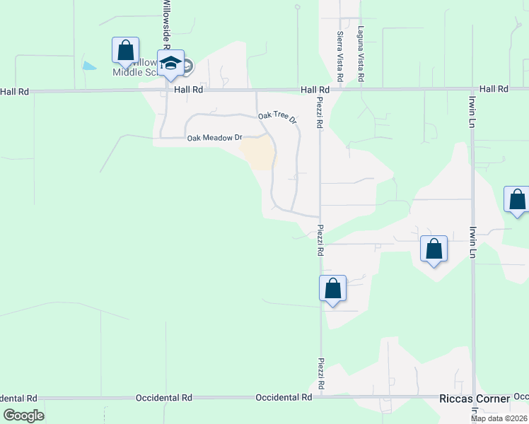 map of restaurants, bars, coffee shops, grocery stores, and more near 483 Country Club Court in Santa Rosa
