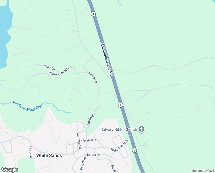 map of restaurants, bars, coffee shops, grocery stores, and more near 500 Short Court in Lusby