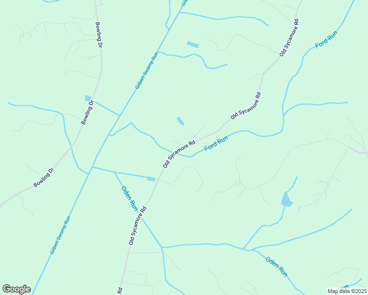map of restaurants, bars, coffee shops, grocery stores, and more near Old Sycamore Road in Charlotte Hall