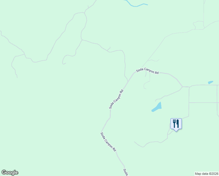 map of restaurants, bars, coffee shops, grocery stores, and more near 3176 Soda Canyon Road in Napa