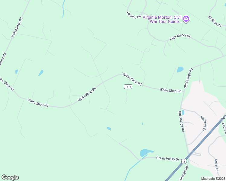 map of restaurants, bars, coffee shops, grocery stores, and more near 19427 Rolling Hills Drive in Culpeper