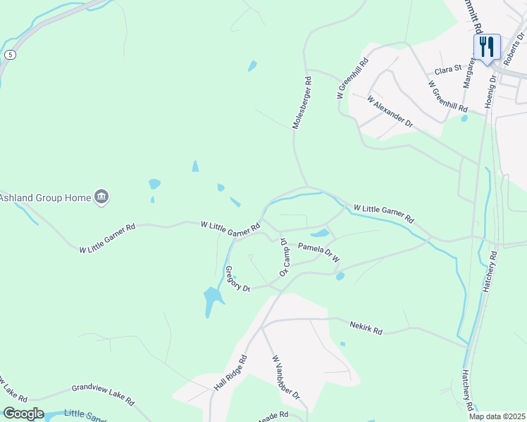 map of restaurants, bars, coffee shops, grocery stores, and more near 830 Kentucky 716 in Ashland