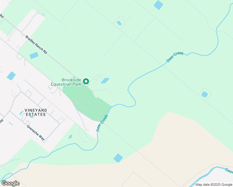 map of restaurants, bars, coffee shops, grocery stores, and more near 11041 Bradley Ranch Road in Elk Grove
