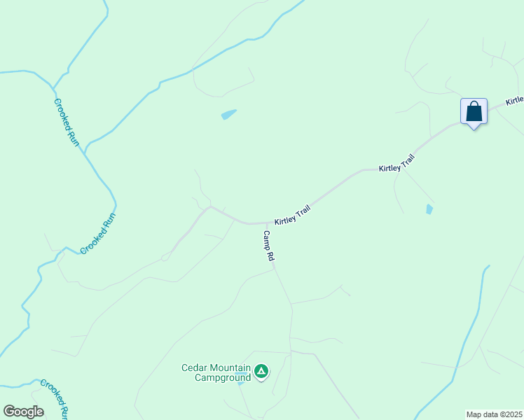 map of restaurants, bars, coffee shops, grocery stores, and more near 7255 Kirtley Trail in Culpeper