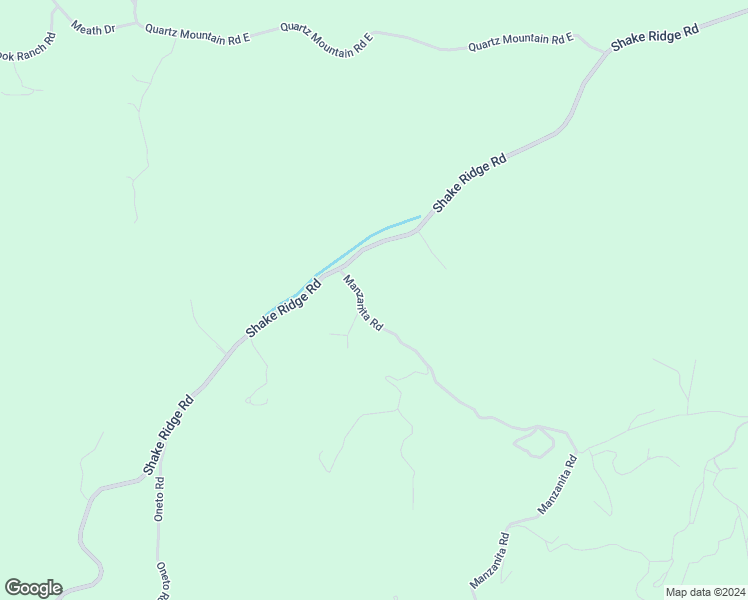 map of restaurants, bars, coffee shops, grocery stores, and more near 15546 Manzanita Road in Sutter Creek