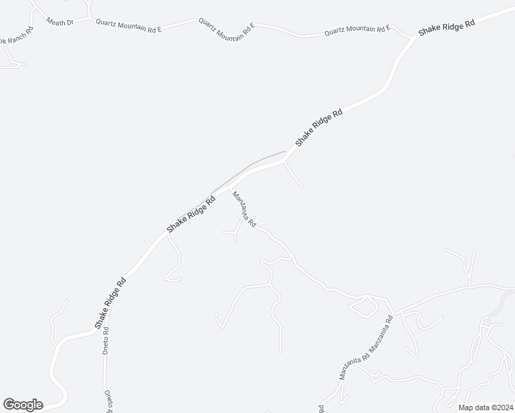 map of restaurants, bars, coffee shops, grocery stores, and more near 15546 Manzanita Road in Sutter Creek