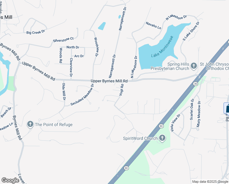 map of restaurants, bars, coffee shops, grocery stores, and more near 6470 Tyrer Lane in House Springs