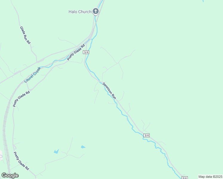 map of restaurants, bars, coffee shops, grocery stores, and more near 1132 Dennison Run in Cowen