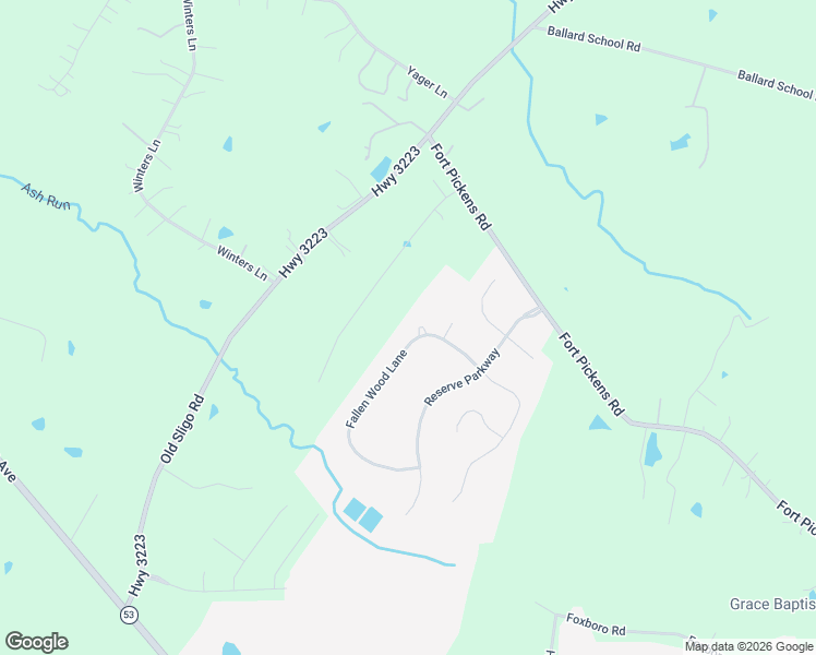 map of restaurants, bars, coffee shops, grocery stores, and more near 3042 Fallen Wood Lane in La Grange