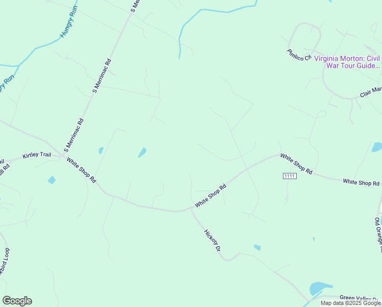 map of restaurants, bars, coffee shops, grocery stores, and more near 19386 White Pine Lane in Culpeper