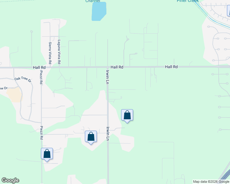 map of restaurants, bars, coffee shops, grocery stores, and more near 386 Irwin Lane in Santa Rosa