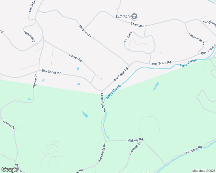 map of restaurants, bars, coffee shops, grocery stores, and more near 3322 Boy Scout Road in Ashland