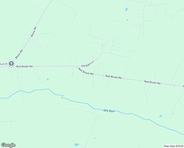 map of restaurants, bars, coffee shops, grocery stores, and more near 17805 Red Brush Road in Elkton