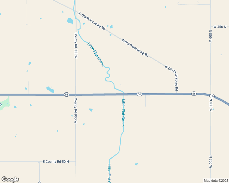 map of restaurants, bars, coffee shops, grocery stores, and more near 8623 Indiana 56 in Jasper