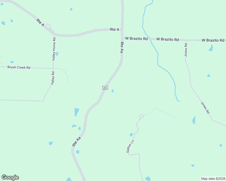 map of restaurants, bars, coffee shops, grocery stores, and more near 10109 Route Aa in Russellville