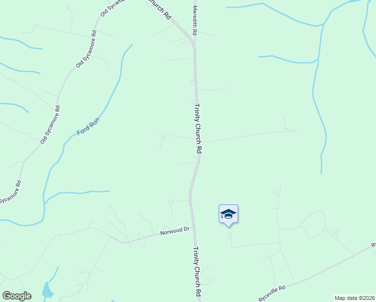 map of restaurants, bars, coffee shops, grocery stores, and more near 9983 Trinity Church Road in Charlotte Hall