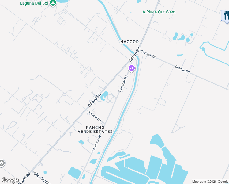 map of restaurants, bars, coffee shops, grocery stores, and more near 8720 Tavernor Road in Wilton