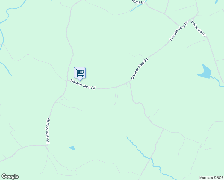 map of restaurants, bars, coffee shops, grocery stores, and more near 19215 Edwards Shop Road in Elkwood
