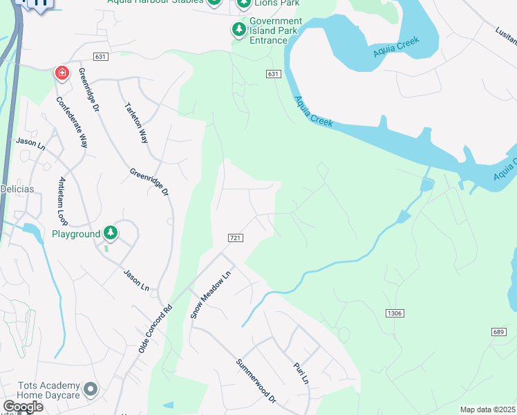 map of restaurants, bars, coffee shops, grocery stores, and more near 2 Trellis Drive in Stafford