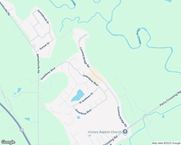 map of restaurants, bars, coffee shops, grocery stores, and more near 12701 Covered Bridge Road in Sellersburg