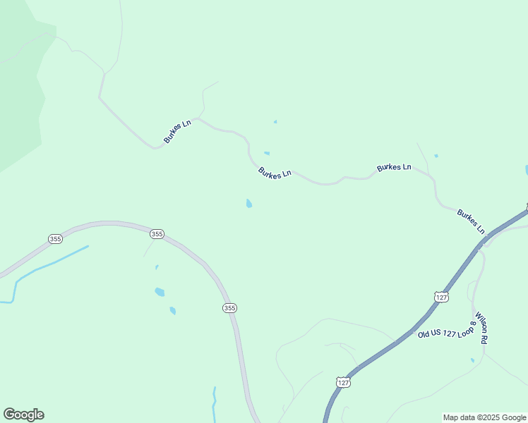 map of restaurants, bars, coffee shops, grocery stores, and more near 905 Burkes Lane in Owenton