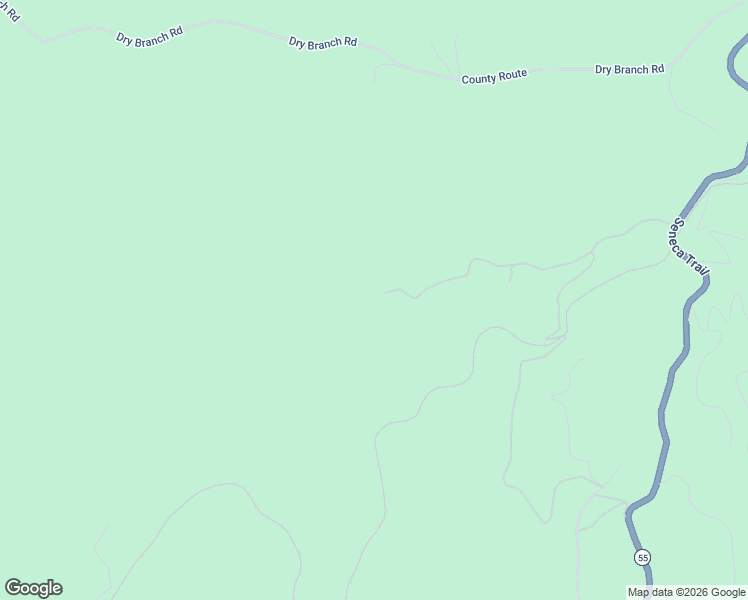 map of restaurants, bars, coffee shops, grocery stores, and more near Unnamed Road in Slaty Fork