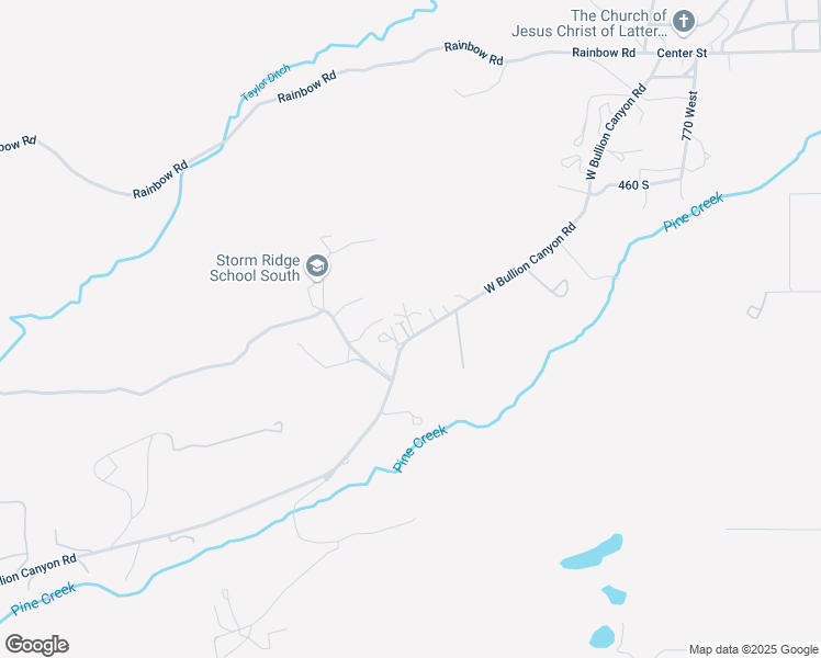 map of restaurants, bars, coffee shops, grocery stores, and more near Bullion Circle in Marysvale